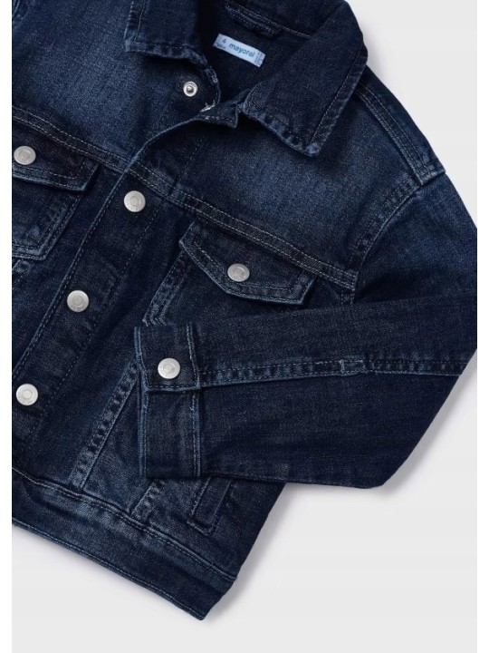 MAYORAL KURTKA JEANS DLA CHŁOPCA GRANAT 3453/15