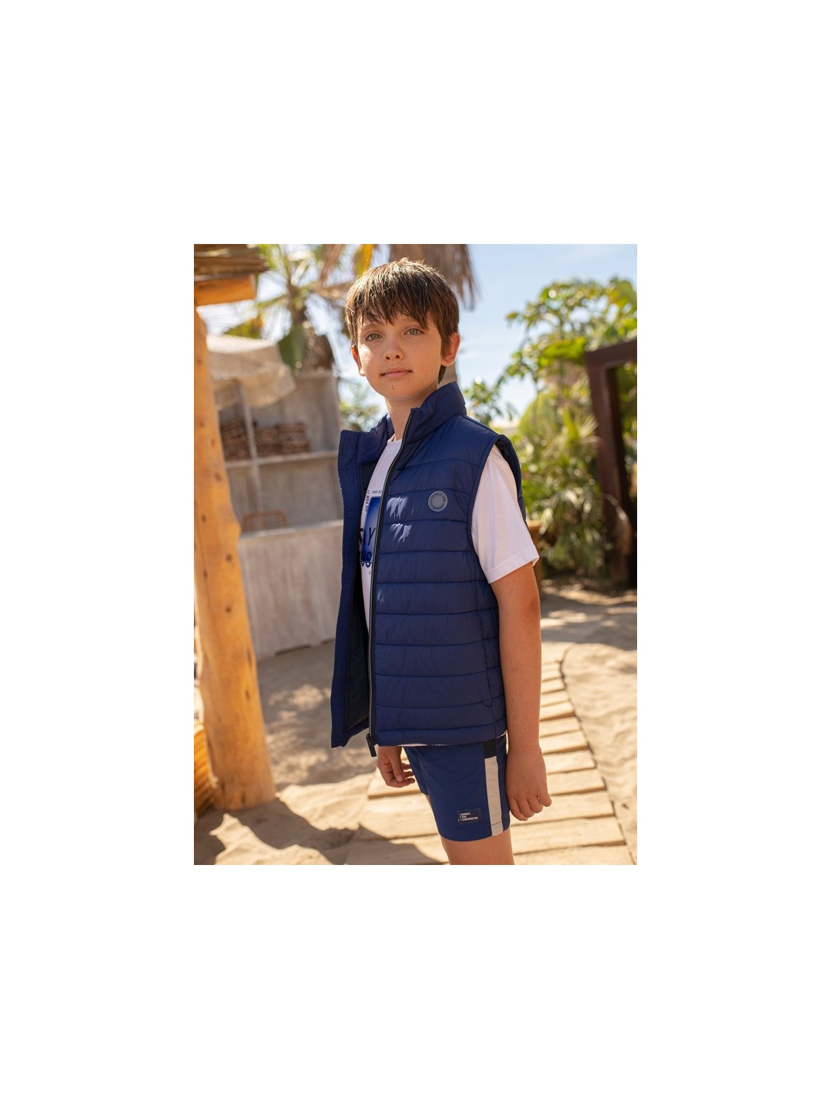 MAYORAL KAMIZELKA BEZ KAPTURA DLA CHŁOPCA GRANAT 6335