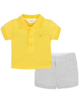 MAYORAL NEWBORN KOMPLET LETNI DLA CHŁOPCA KOSZULKA POLO I SPODNIE WIZYTOWE KOMPLET18