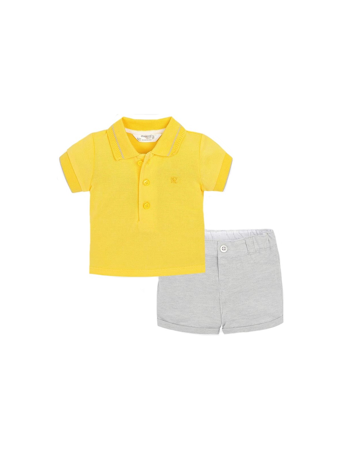 MAYORAL NEWBORN KOMPLET LETNI DLA CHŁOPCA KOSZULKA POLO I SPODNIE WIZYTOWE KOMPLET18