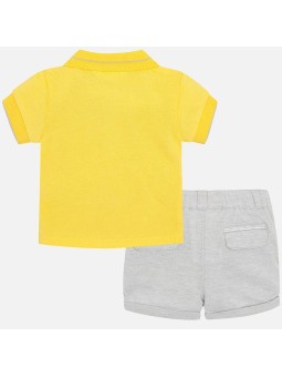 MAYORAL NEWBORN KOMPLET LETNI DLA CHŁOPCA KOSZULKA POLO I SPODNIE WIZYTOWE KOMPLET18