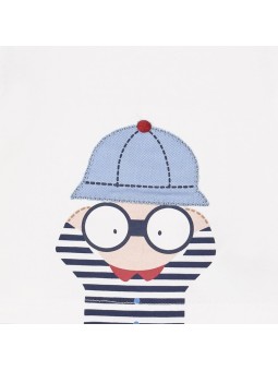 MAYORAL NEWBORN KOMPLET LETNI DLA CHŁOPCA KOSZULKA I SPODNIE  1644 /95