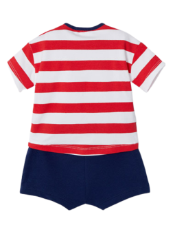 MAYORAL NEWBORN KOMPLET LETNI DLA CHŁOPCA KOSZULKA I SPODNIE  BULDOG KOMPLET19