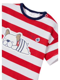 MAYORAL NEWBORN KOMPLET LETNI DLA CHŁOPCA KOSZULKA I SPODNIE  BULDOG KOMPLET19