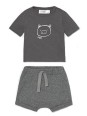 MAYORAL NEWBORN KOMPLET LETNI DLA CHŁOPCA KOSZULKA I SPODNIE PIGGY 1645 /16