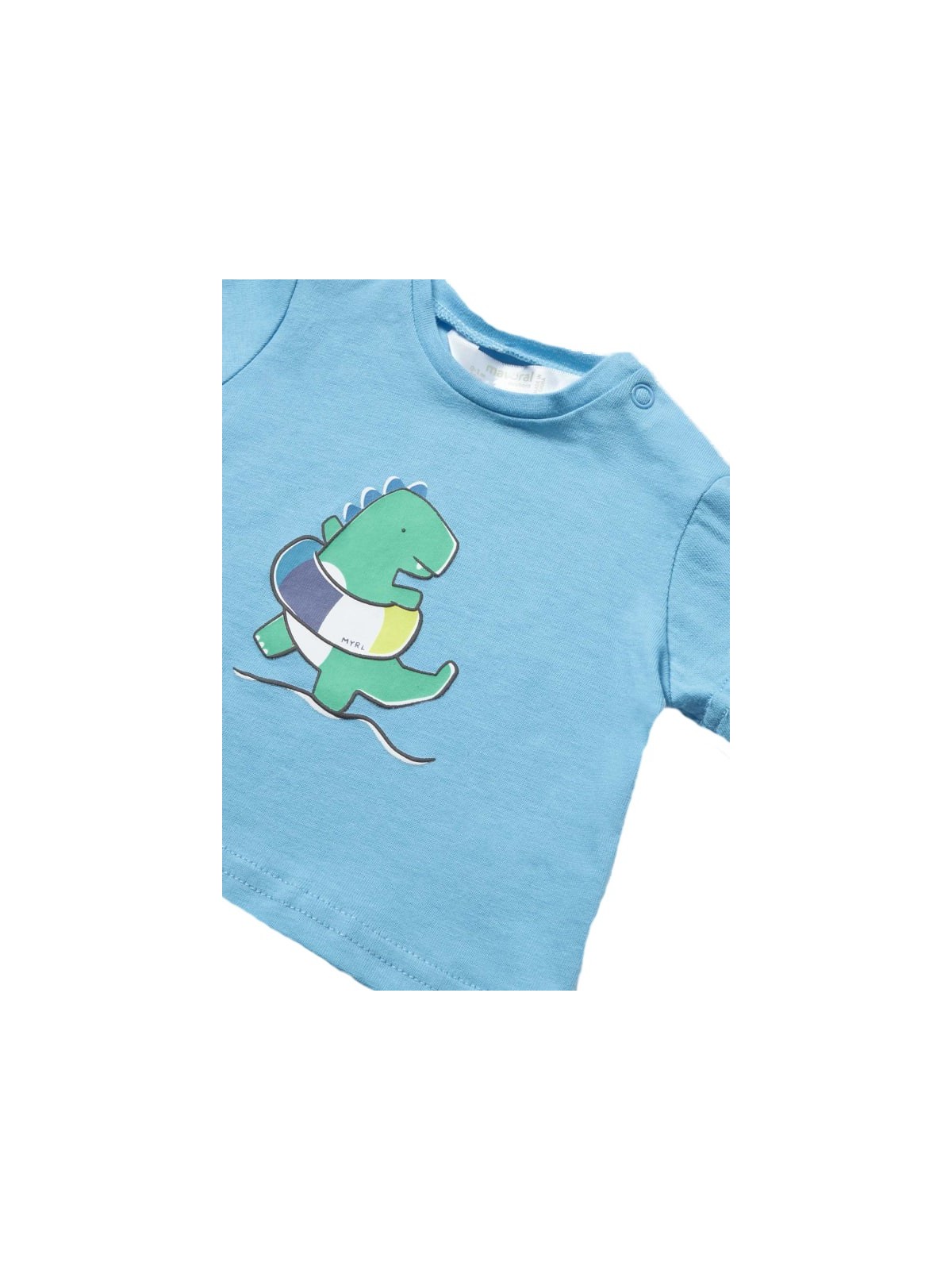 MAYORAL NEWBORN KOMPLET LETNI DLA CHŁOPCA KOSZULKA I SPODENKI KĄPIELOWE 1624