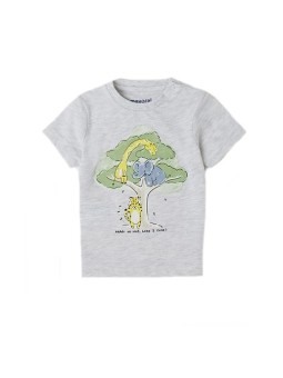 MAYORAL NEWBORN BLUZKA KOSZULKA T-SHIRT NA KRÓTKI RĘKAW DLA CHŁOPCA SAFARI KOSZULKA01