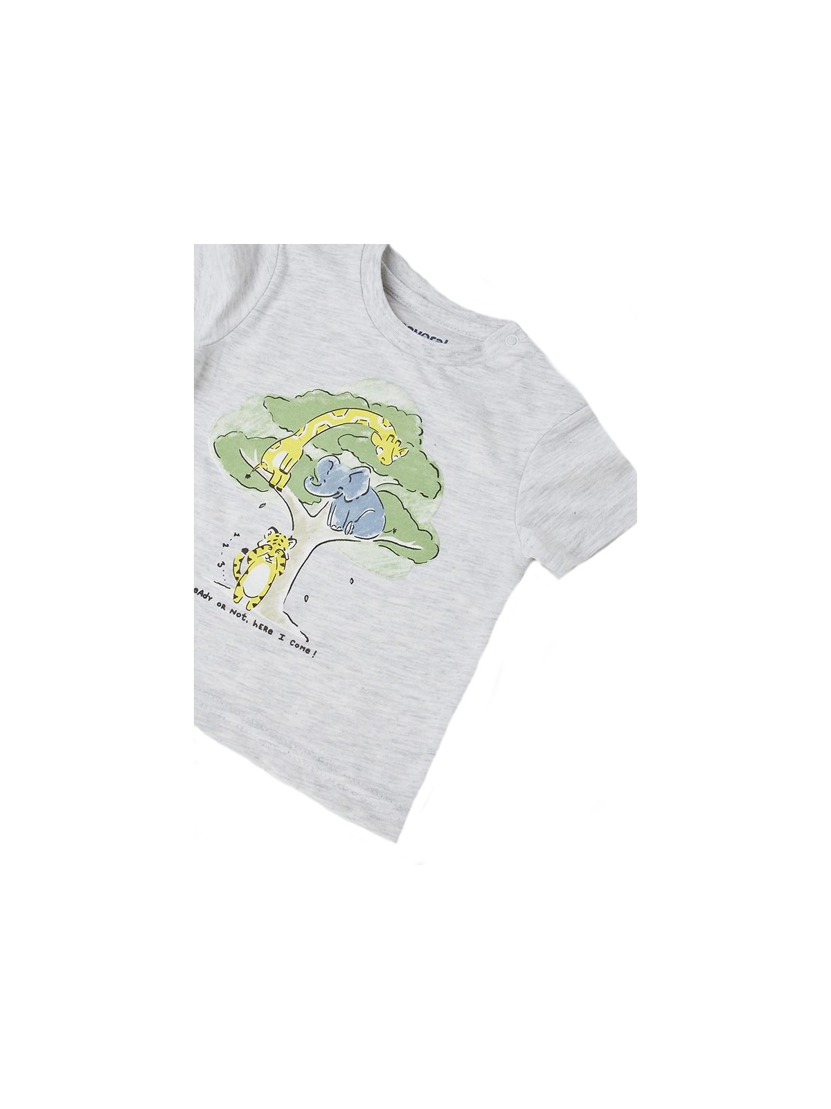 MAYORAL NEWBORN BLUZKA KOSZULKA T-SHIRT NA KRÓTKI RĘKAW DLA CHŁOPCA SAFARI KOSZULKA01