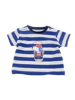 MAYORAL NEWBORN BLUZKA KOSZULKA T-SHIRT NA KRÓTKI RĘKAW DLA CHŁOPCA PASKI KOSZULKA02