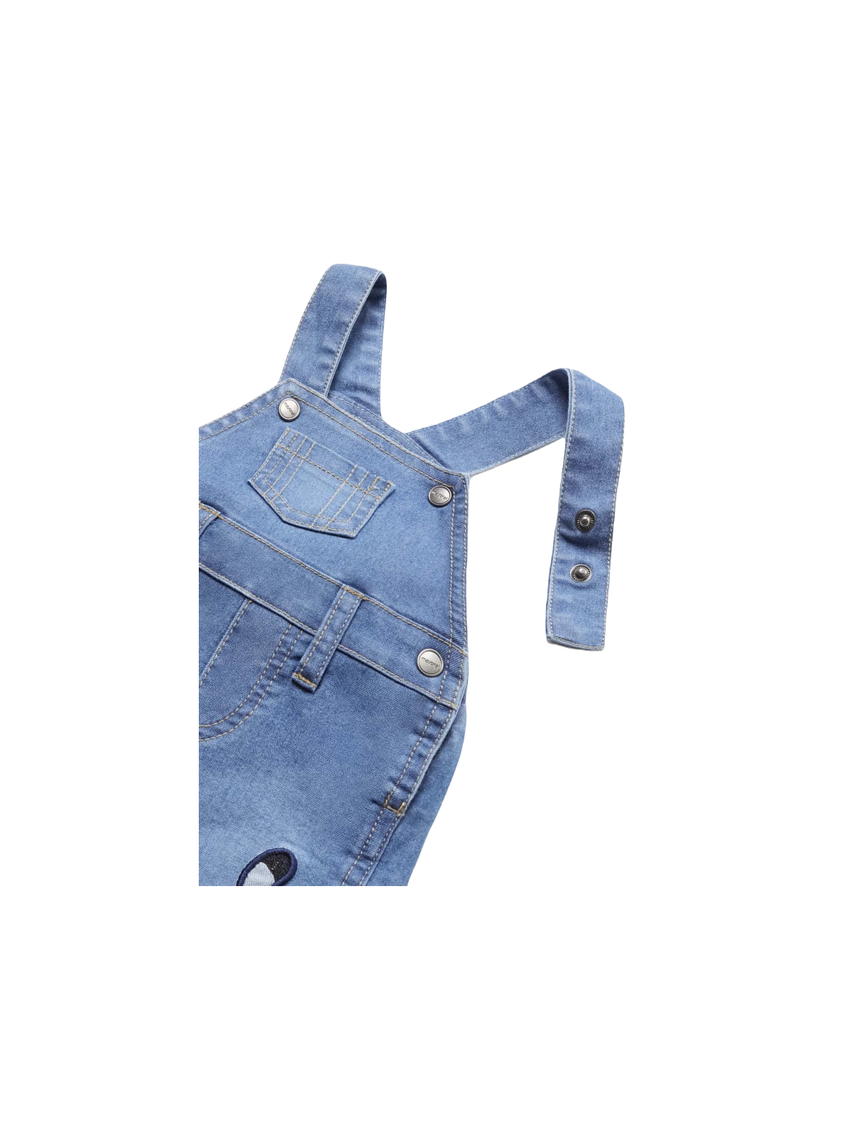 MAYORAL NEWBORN SPODENKI OGRODNICZKI DLA CHŁOPCA  PLUS BLUZKA 1628