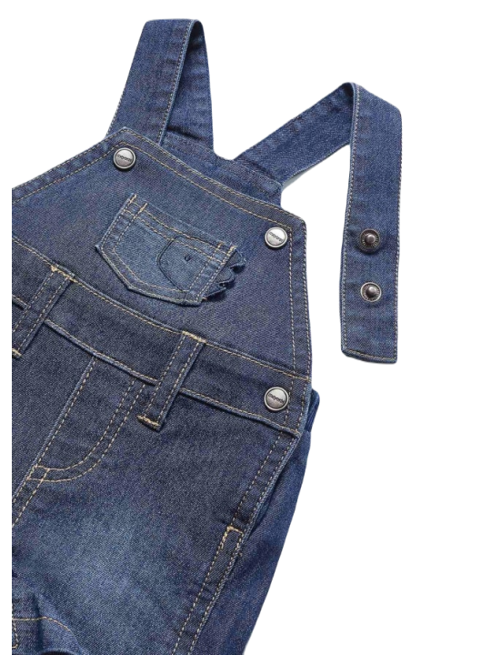 MAYORAL NEWBORN SPODENKI OGRODNICZKI DLA CHŁOPCA  PLUS BLUZKA 1628 /1