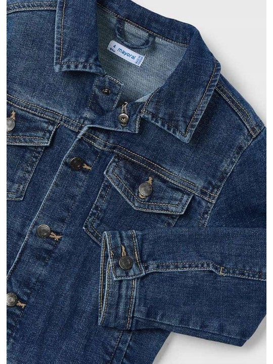 MAYORAL KURTKA JEANS DLA CHŁOPCA GRANAT 3421/23