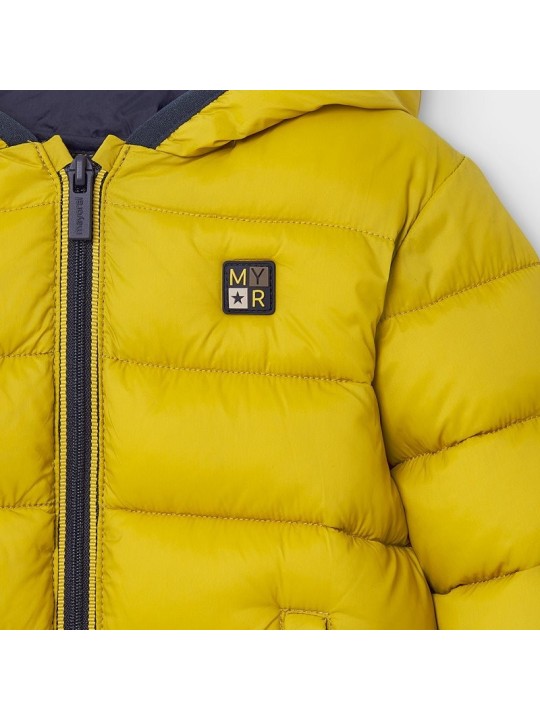 MAYORAL BABY KURTKA Z KAPTUREM DLA CHŁOPCA PIKOWANA 2487/61