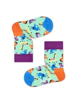 HAPPY SOCKS SKARPETKIZIELONE W KOLOROWE WZORY KCIR01-7000