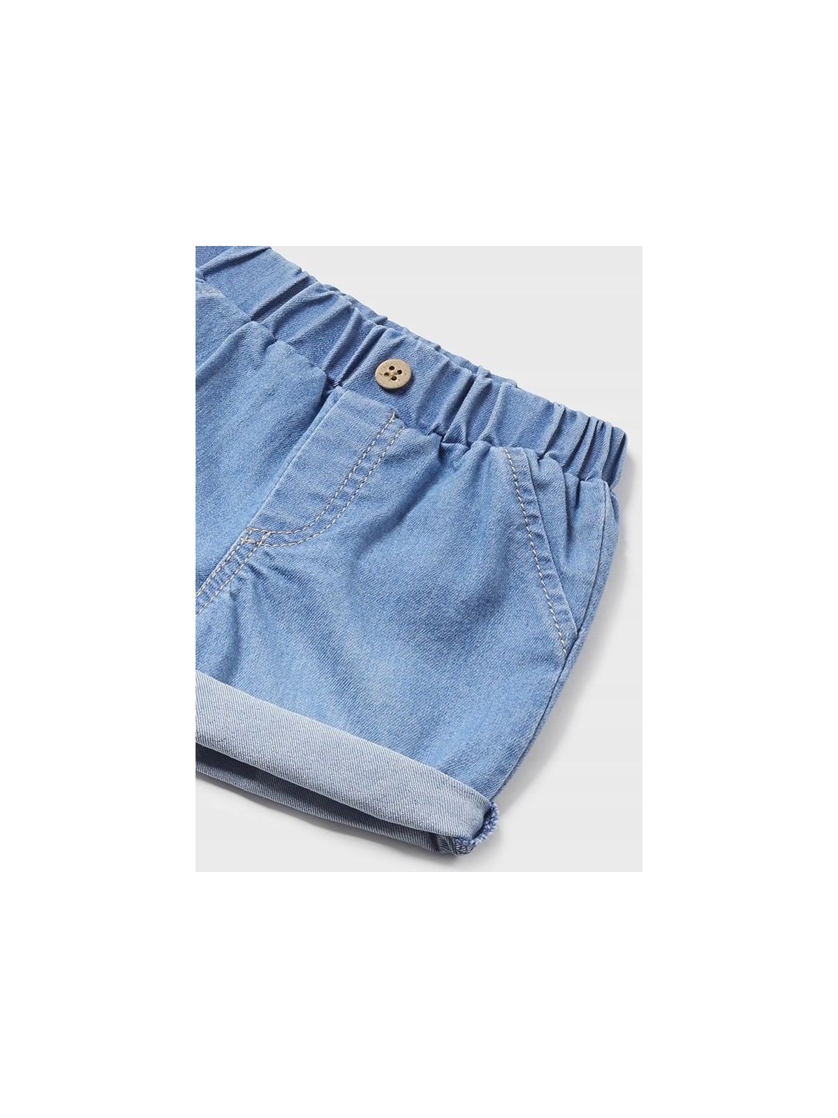 MAYORAL NEWBORN KOMPLET LETNI DLA CHŁOPCA KOSZULKA W PASKI I SPODNIE JEANS 1209/39