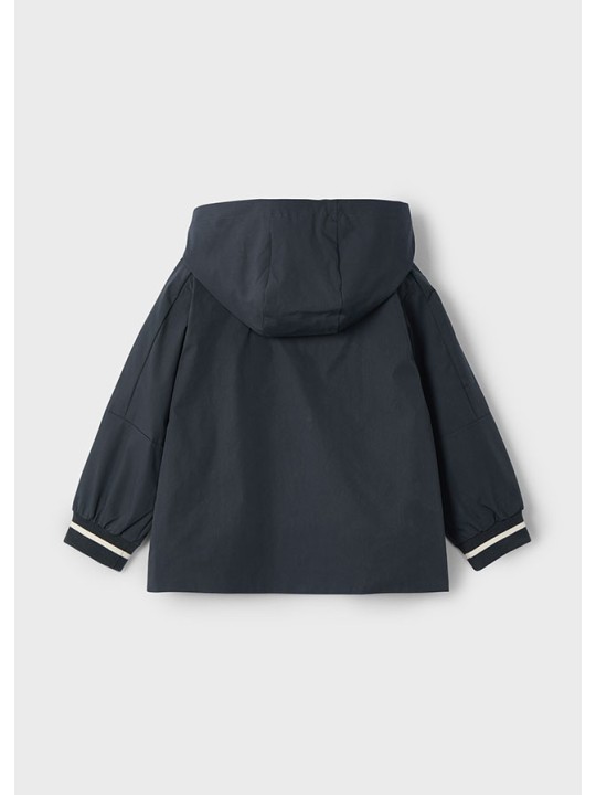 MAYORAL KURTKA PRZECWWIATROWA PRZEJŚCIOWA Z KAPTUREM DLA CHŁOPCA GRAFIT 3428/40