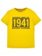 MAYORAL BABY  BLUZKA KOSZULKA T-SHIRT NA KRÓTKI RĘKAW DLA CHŁOPCA ŻÓŁTA 106/24