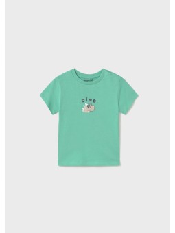 MAYORAL BABY BLUZKA KOSZULKA T-SHIRT NA KRÓTKI RĘKAW DLA CHŁOPCA DINUŚ TURKUS KOSZULKA03