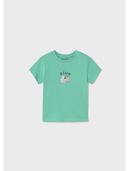 MAYORAL BABY BLUZKA KOSZULKA T-SHIRT NA KRÓTKI RĘKAW DLA CHŁOPCA DINUŚ TURKUS KOSZULKA03