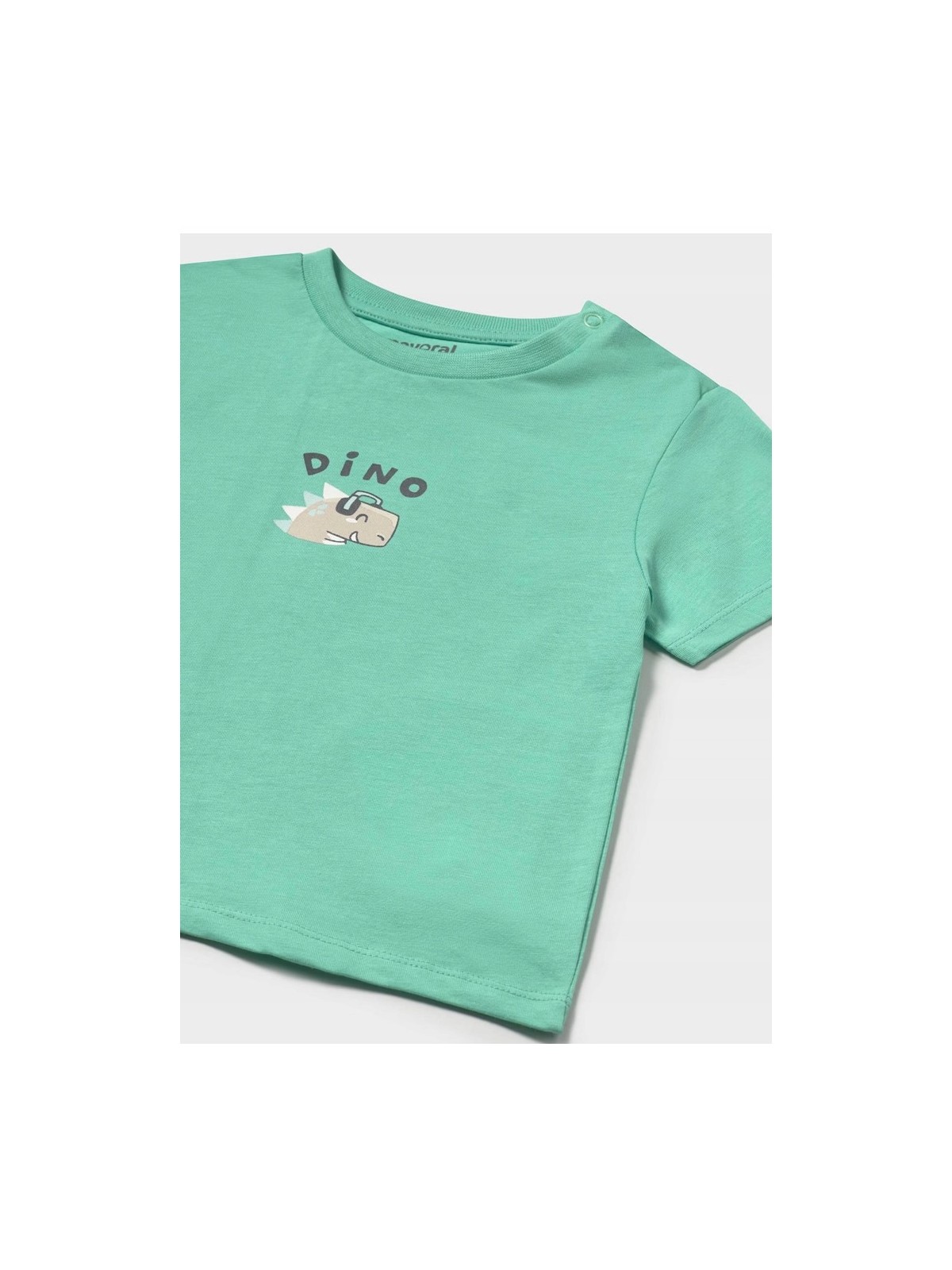 MAYORAL BABY BLUZKA KOSZULKA T-SHIRT NA KRÓTKI RĘKAW DLA CHŁOPCA DINUŚ TURKUS KOSZULKA03