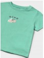 MAYORAL BABY BLUZKA KOSZULKA T-SHIRT NA KRÓTKI RĘKAW DLA CHŁOPCA DINUŚ TURKUS KOSZULKA03