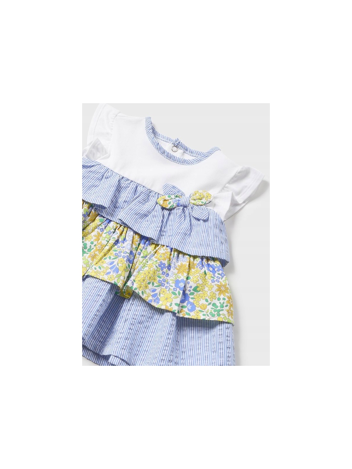 MAYORAL NEWBORN SUKIENKA LETNIA DLA DZIEWCZYNKI KWIATKI PASECZKI 1898/34