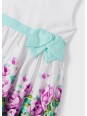 MAYORAL SUKIENKA DLA DZIEWCZYNKI WIZYTOWA KWIATY BAWEŁNIANA 3915 /91