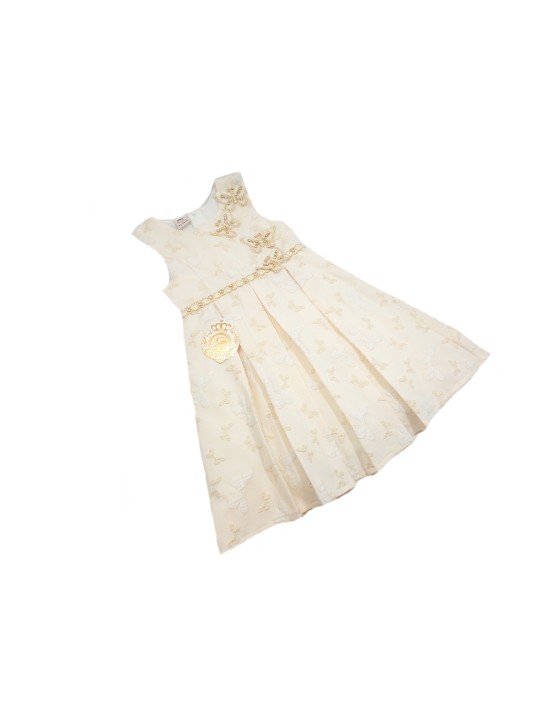 SOFIA BABY SUKIENKA NA RAMIĄCZKACH  DLA DZIEWCZYNKI WIZYTOWA MOTYLE KRYSZTAŁKI 2380