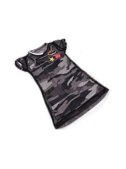 DIVONETTESUKIENKA  DLA DZIEWCZYNKI MORO SIATKA 8079