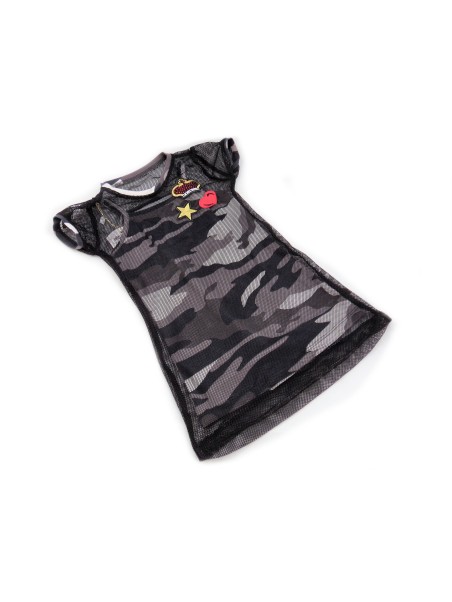 DIVONETTESUKIENKA  DLA DZIEWCZYNKI MORO SIATKA 8079