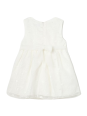 MAYORAL  BABY SUKIENKA WIZYTOWA DLA DZIEWCZYNKI KREMOWA TIUL 1904/64