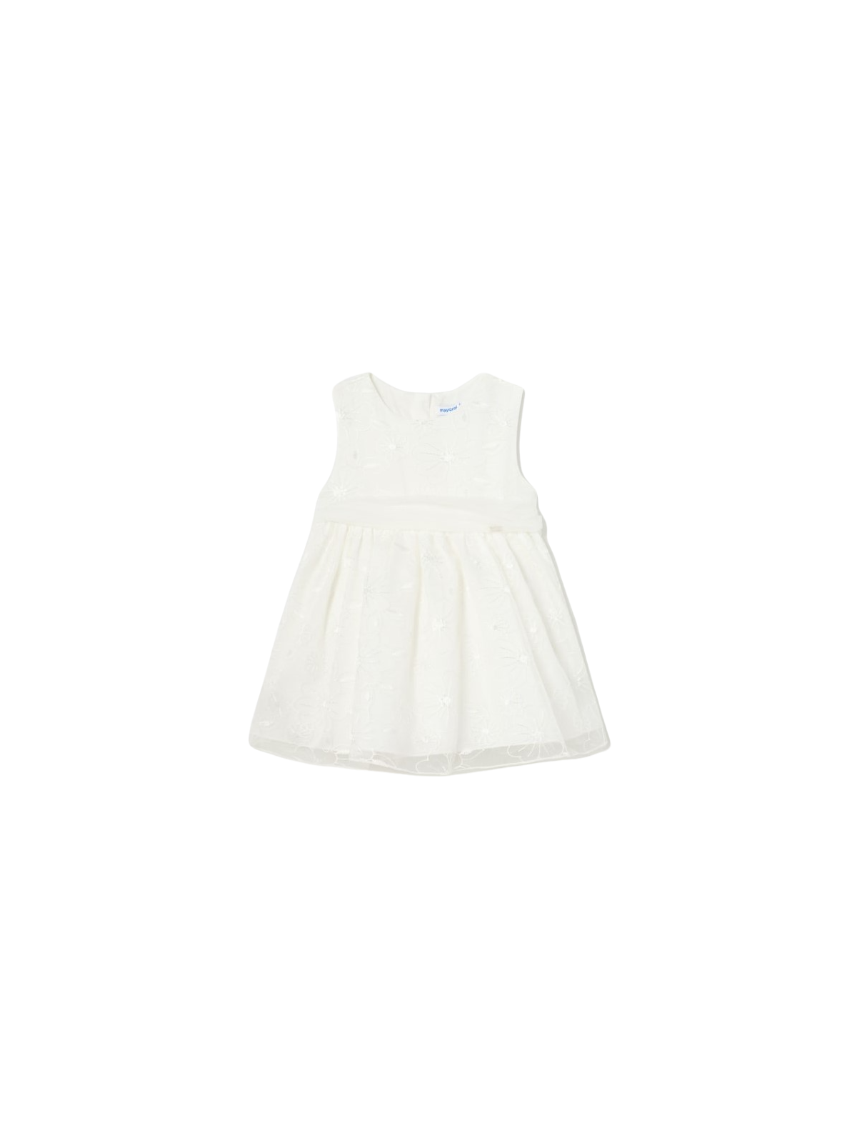 MAYORAL  BABY SUKIENKA WIZYTOWA DLA DZIEWCZYNKI KREMOWA TIUL 1904/64