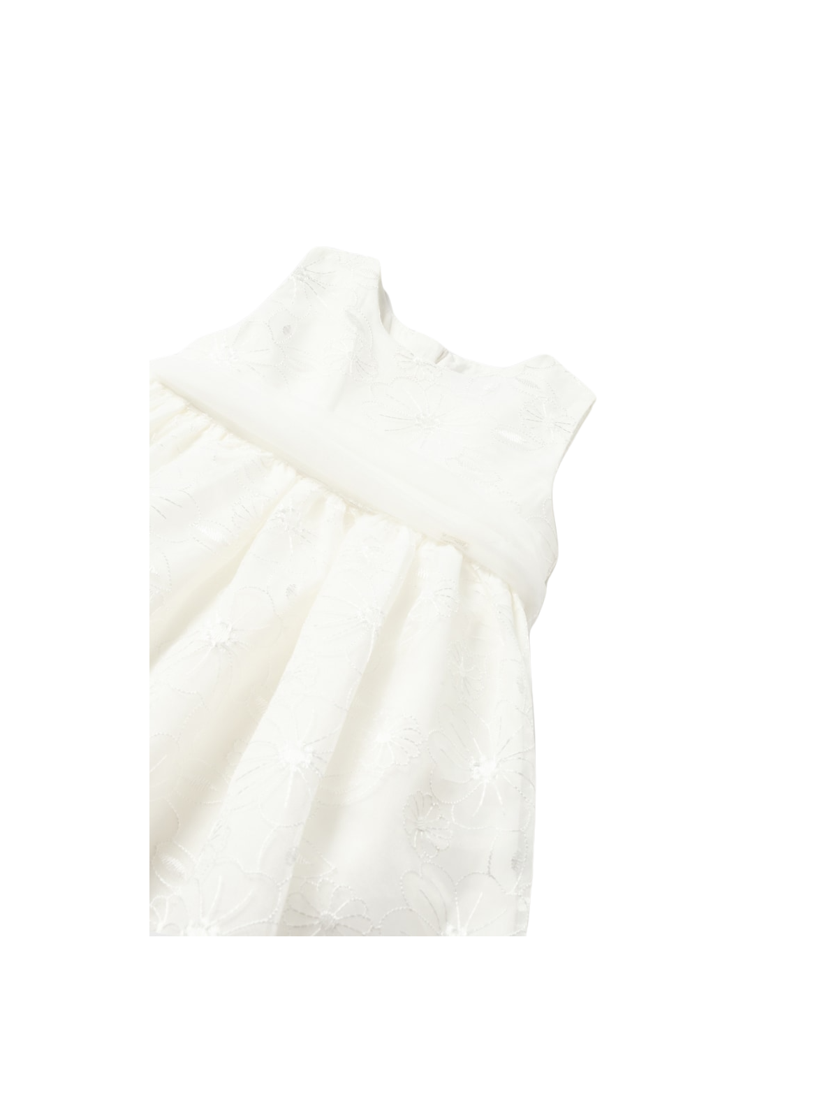 MAYORAL  BABY SUKIENKA WIZYTOWA DLA DZIEWCZYNKI KREMOWA TIUL 1904/64