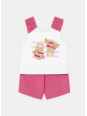 MAYORAL BABY KOMPLET LETNI DLA DZIEWCZYNKI KOSZULKA PLUS SPODENKI 1230