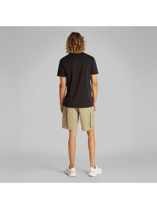 CALVIN KLEIN T-SHIRT DLA CHŁOPCA Z LOGO CZARNY J30J327469