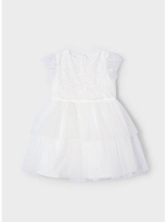MAYORAL SUKIENKA WIZYTOWA DLA DZIEWCZYNKI CEKINY TIUL 3914