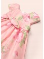 MAYORAL BABY  SUKIENKA WIZYTOWA DLA DZIEWCZYNKI RÓŻ KWIATY 1951/64