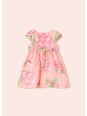 MAYORAL BABY  SUKIENKA WIZYTOWA DLA DZIEWCZYNKI RÓŻ KWIATY 1951/64