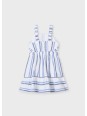MAYORAL SUKIENKA BAWEŁNIANA DLA DZIEWCZYNKI PASKI 3965