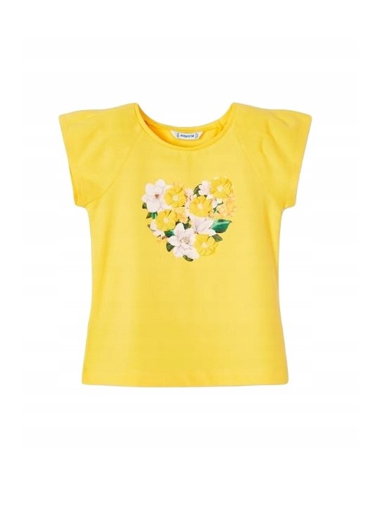 MAYORAL KOSZULKA NA KRÓTKI RĘKAW DLA DZIEWCZYNKI 3071/54