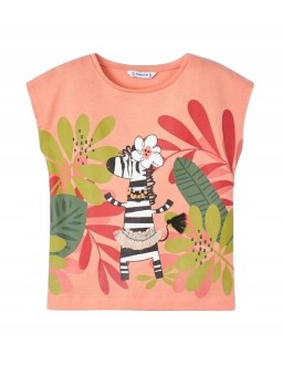 MAYORAL KOSZULKA NA KRÓTKI RĘKAW DLA DZIEWCZYNKI 3069/23