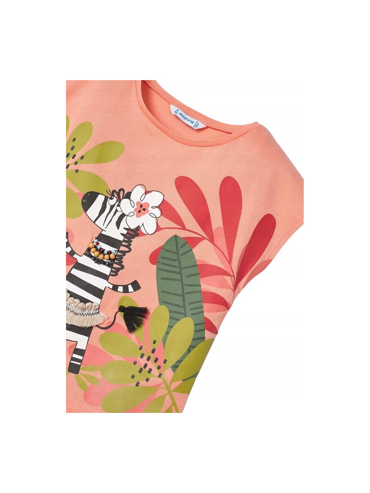 MAYORAL KOSZULKA NA KRÓTKI RĘKAW DLA DZIEWCZYNKI 3069/23