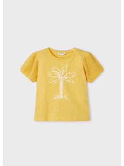 MAYORAL KOSZULKA NA KRÓTKI RĘKAW DLA DZIEWCZYNKI 3085/71