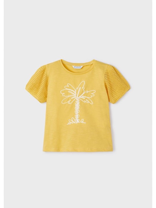 MAYORAL KOSZULKA NA KRÓTKI RĘKAW DLA DZIEWCZYNKI 3085/71