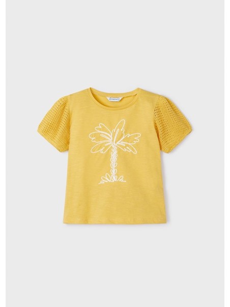 MAYORAL KOSZULKA NA KRÓTKI RĘKAW DLA DZIEWCZYNKI 3085/71
