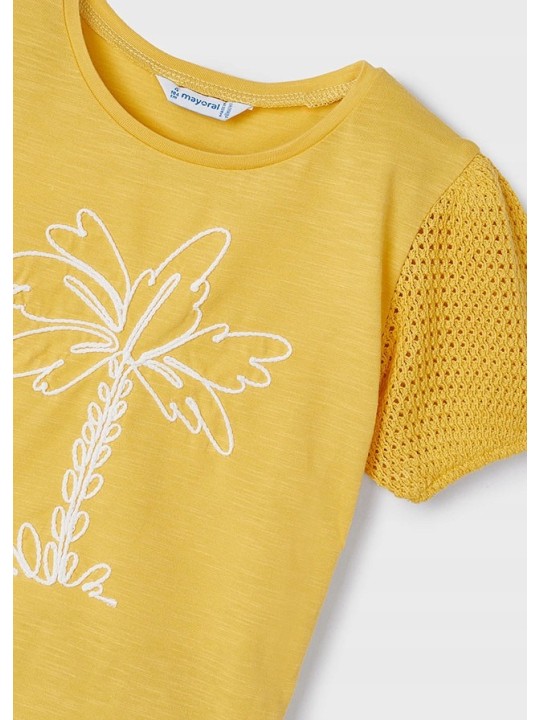 MAYORAL KOSZULKA NA KRÓTKI RĘKAW DLA DZIEWCZYNKI 3085/71