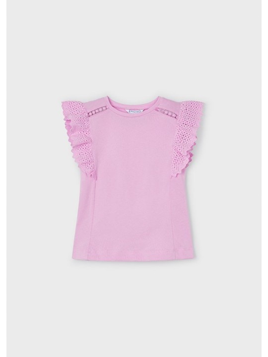 MAYORAL KOSZULKA NA KRÓTKI RĘKAW  DLA DZIEWCZYNKI 3082/28