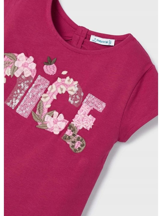 MAYORAL KOSZULKA NA KRÓTKI RĘKAW Z DLA DZIEWCZYNKI 3065/71