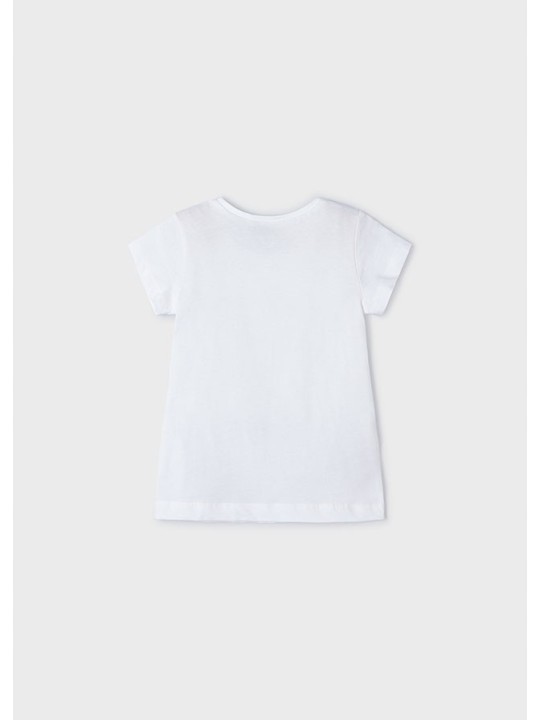 MAYORAL BLUZKA T-SHIRT KOSZULKA NA KRÓTKI RĘKAW DLA DZIEWCZYNKI 3090/51