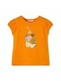 MAYORAL KOSZULKA NA KRÓTKI RĘKAW DLA DZIEWCZYNKI POMARŃCZ 3047/71